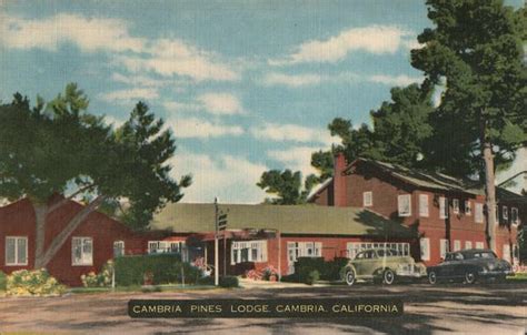 Cambria Pines Lodge California Postcard