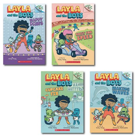 【精選組合】layla And The Bots套書 {共4本} 文鶴網路書店