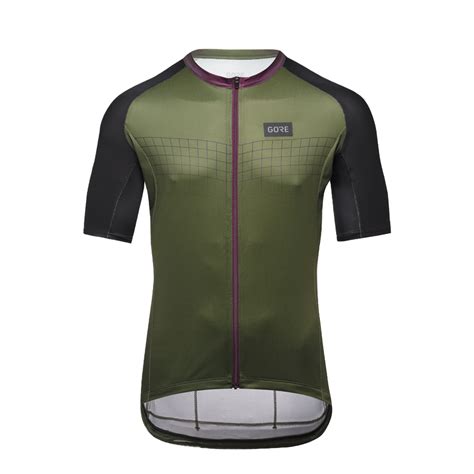 Gore Wear Grid Fade Jersey Green Purple