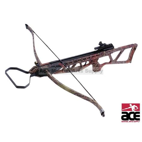 New Archery Hunting 185 Fps Camo Bow Gun 120 Lb Crossbow W Arrows