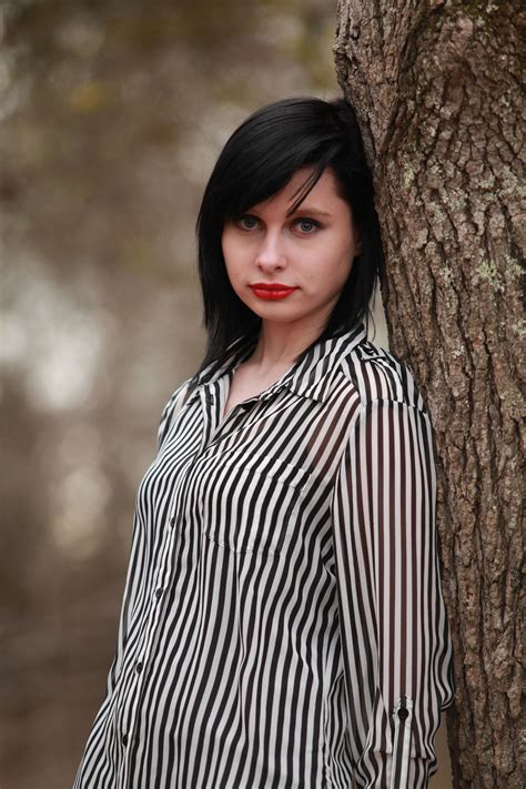 Britne Winters | Model, Striped top, Women