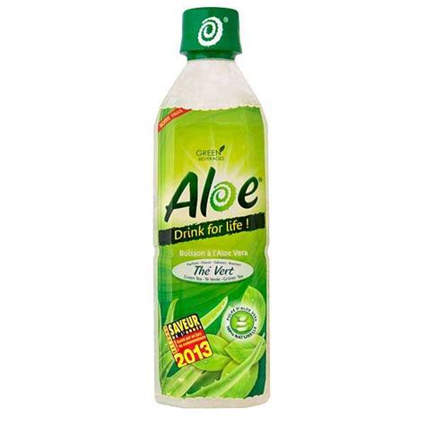 Green Tea Aloe Aloe Vera Drink Aloe For Drink