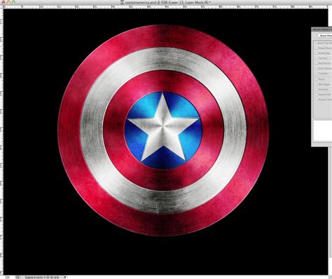 Captain America Shield - Photoshop Tutorial