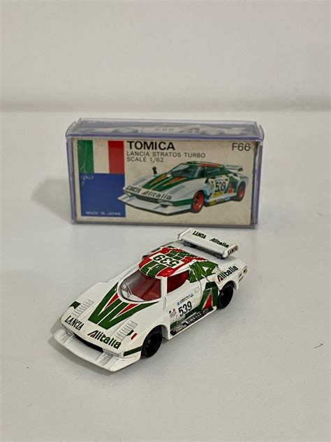 Tomica Blue Box Lancia Stratos Turbo Made In Japan Hobbies Toys