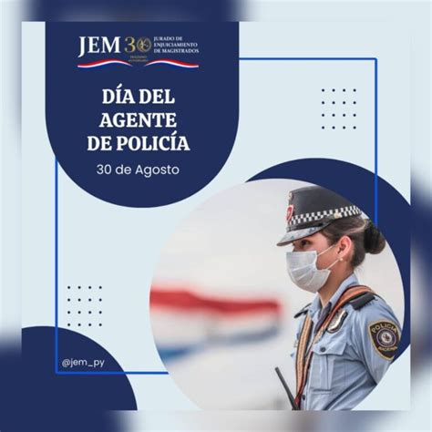 Día Del Agente De Policía Jurado De Enjuiciamiento De Magistrados