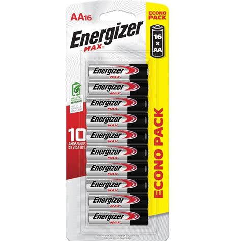 Pack Pila Alcalina Max Aa Energizer Sodimac Falabella