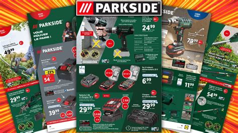 Catalogue LIDL Du 20 Au 26 Septembre 2023 Arrivage Bricolage PARKSIDE