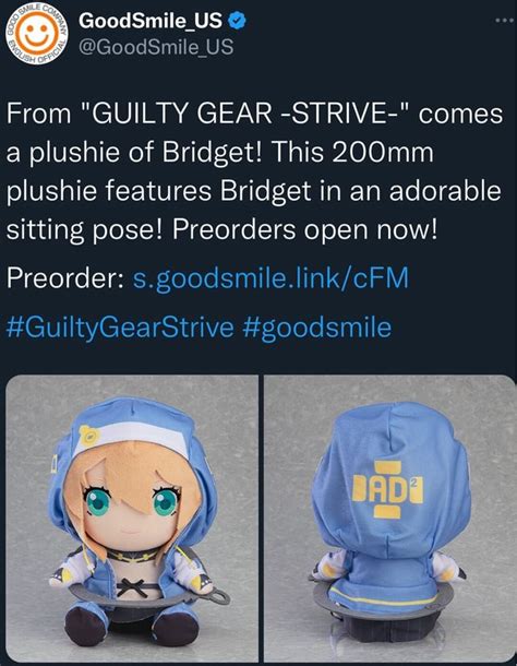 Goodsmile Us Goodsmile Us From Guilty Gear Strive Comes A