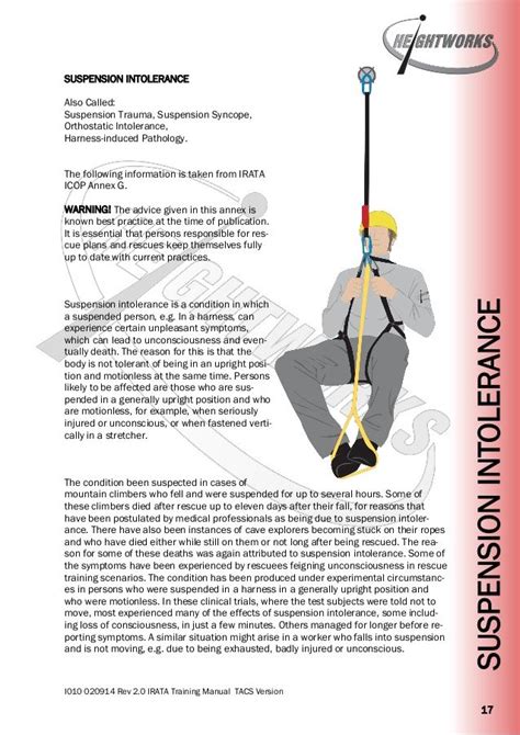 Heightworks Irata Training Manual Version 2 Rope Access Training Ma