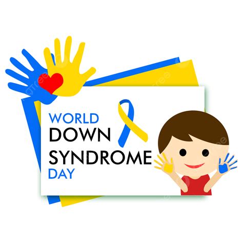 21 Mar Clipart Vector March 21 Down Syndrome Day 26 Day Down