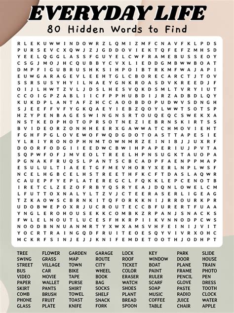 Super Hard Word Searches 10 Free Pdf Printables Printablee