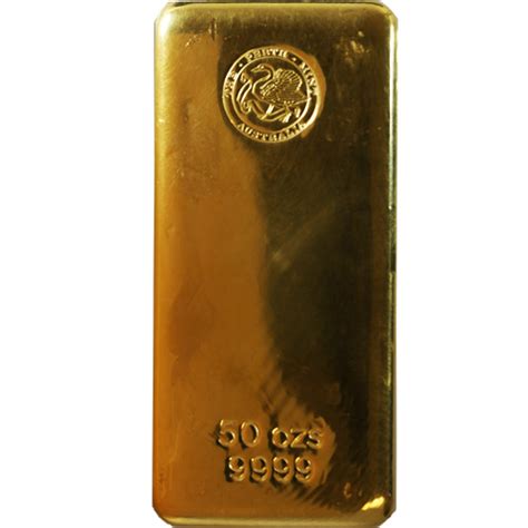 50 oz Gold Bars (Varied Condition, Any Mint) - Silver.com™