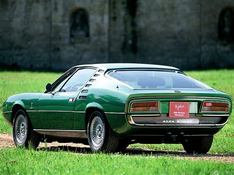 105 1970 77 alfa clásico montreal romeo supercar Fondo de