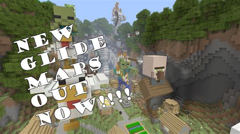 New Glide Maps Out Now Minecraft Console Glide Mini Game Youtube