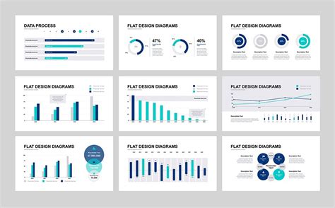 Graphs and Charts for PowerPoint Template #97156