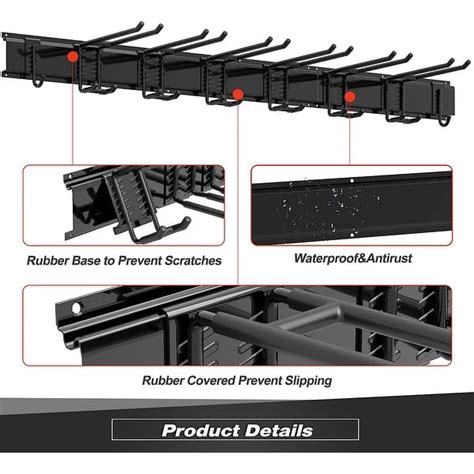 Sttoraboks Wall Mounted Garage Tool Storage Rack Garage Storage ...