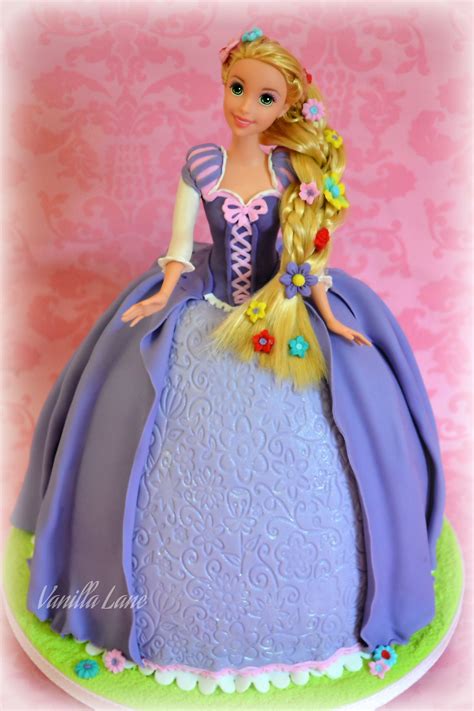 My Rapunzel Doll Cake I Am Delighted With How She Turned Out A Massive