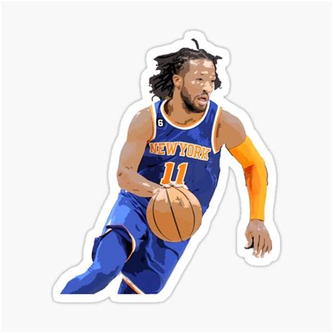 Jalen Brunson Sticker For Sale By Raffrasta Redbubble