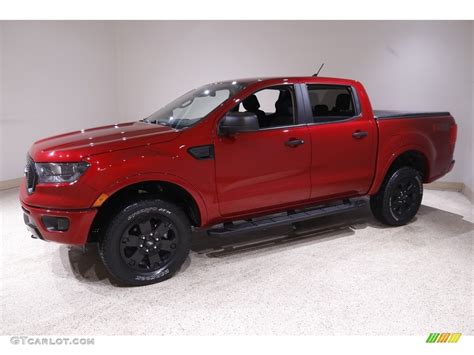 2020 Rapid Red Ford Ranger Xlt Supercrew 4x4 143641447 Photo 3 Car Color