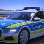 GFP A6 Avant Polizei Rheinland Pfalz REPLACE ADDON FIVEM ELS