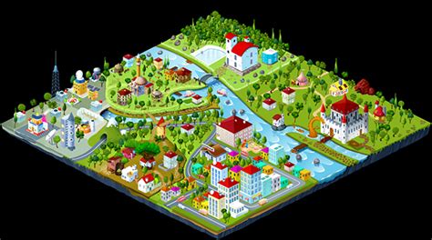 Isometric Map Project On Behance