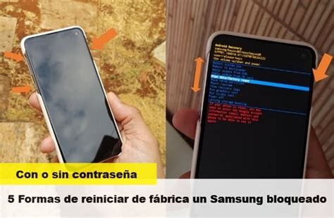 C Mo Reiniciar De F Brica Un Samsung Bloqueado