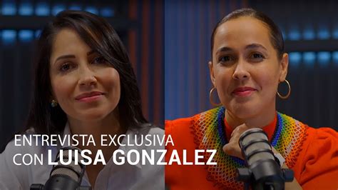 Entrevista en exclusiva a Luisa González candidata a la presidencia de