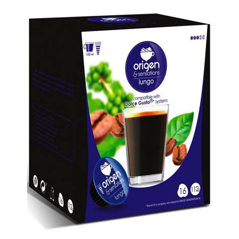 C Psulas Caf Dolce Gusto Lungo Origen Sensations Un