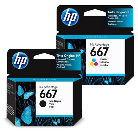 Cartucho De Tinta Hp Preto E Colorido Advantage Original Eshop