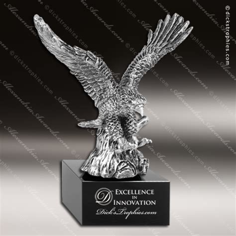 Silver Eagle Sculpture Trophy Awards