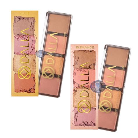 Dalla Paleta Blush Iluminador Contorno Nude E Elegance Un