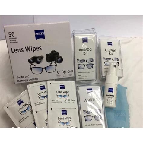 Zeiss Anti Fog Cleaning Kit Cleaning Lens Wipes Lens Cleaning