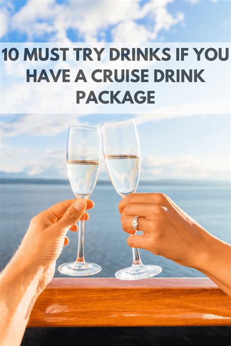 10 Must Try Drinks If You Have A Cruise Drink Package - Yours Truly Chelsea