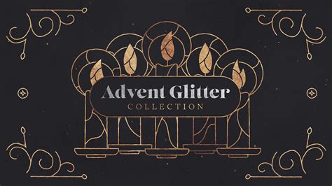 Advent Glitter Collections Shift Worship