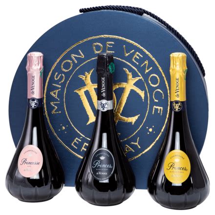 De Venoge Princes Chapeau Champagner Box Je 1 Fl Blanc De Noirs