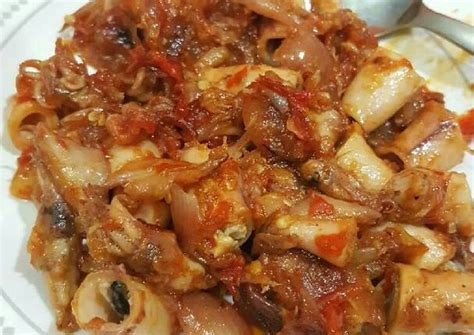 Resep Sambal Cumi Asin Oleh Pitri Oktaviani Cookpad