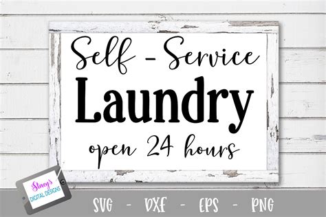 Laundry Room Signs SVG