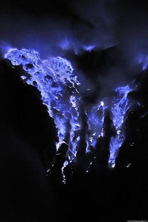 Volcano in Ethiopia is spewing out blue lava... sort of