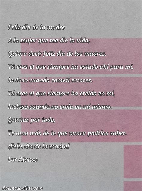 5 Mejores Poemas Feliz Día de la Madre - Poemas Online