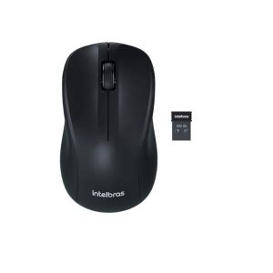 KIT TECLADO E MOUSE INTELBRAS CSI50 WIRELESS ABNT2 SILENCIOSO PRETO