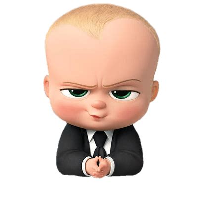 Boss Baby Cartoon PNG