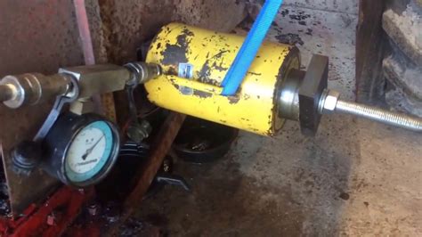 Hydraulic Cylinder Pin Removal Youtube