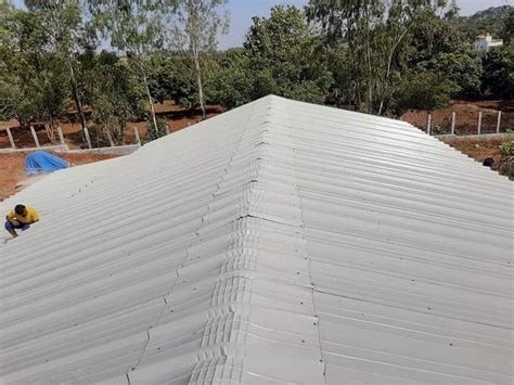 Color Coated A Type Polycarbonate Roofing Sheet Installation Service