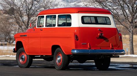 1956 Chevy Suburban With Napco 4x4 Conversion At Mecum Indy