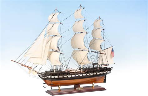 USS Constitution Model Ship: Fully Assembled Historical Wooden Boat in ...