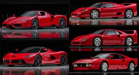 Ferrari Big 5 Incredibilmente Tutte All Asta Dalla F40 Alla F50