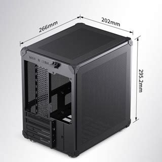 JONSBO C6 ITX MATX Home Office Mini Desktop PC Case Type C Interface