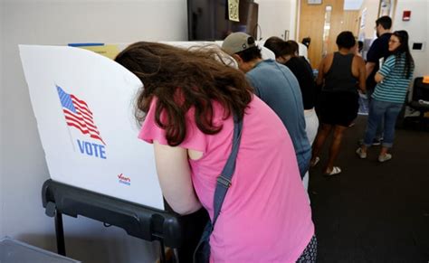 Over 42 Million Cast Early Ballots In Us Midterm Elections