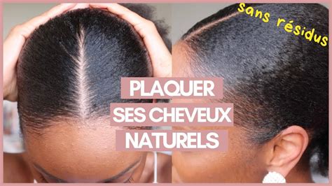 Plaquer Ses Cheveux Naturels Sans R Sidus Youtube