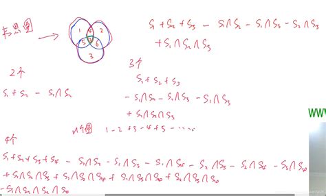 容斥原理三个集合并集的元素个数 Csdn博客